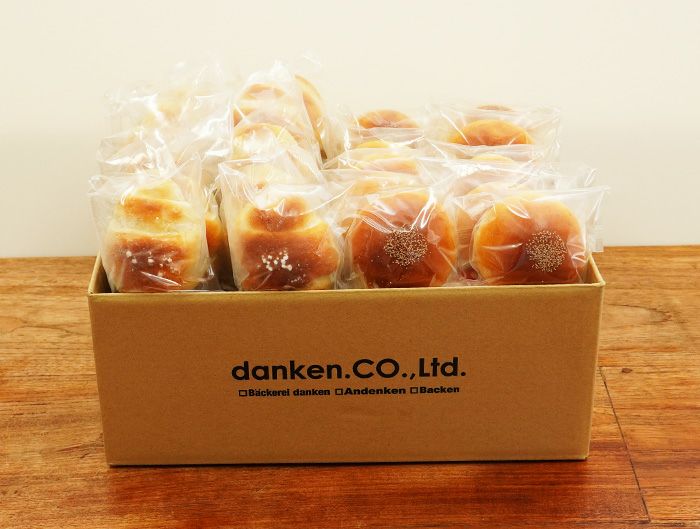 塩ぱん・みくちあんぱん20個セット | dankenオンラインショップ