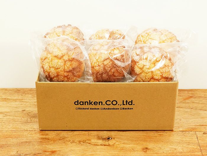 ザクザクメロンパン6個 | dankenオンラインショップ